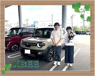 クロスビー納車です